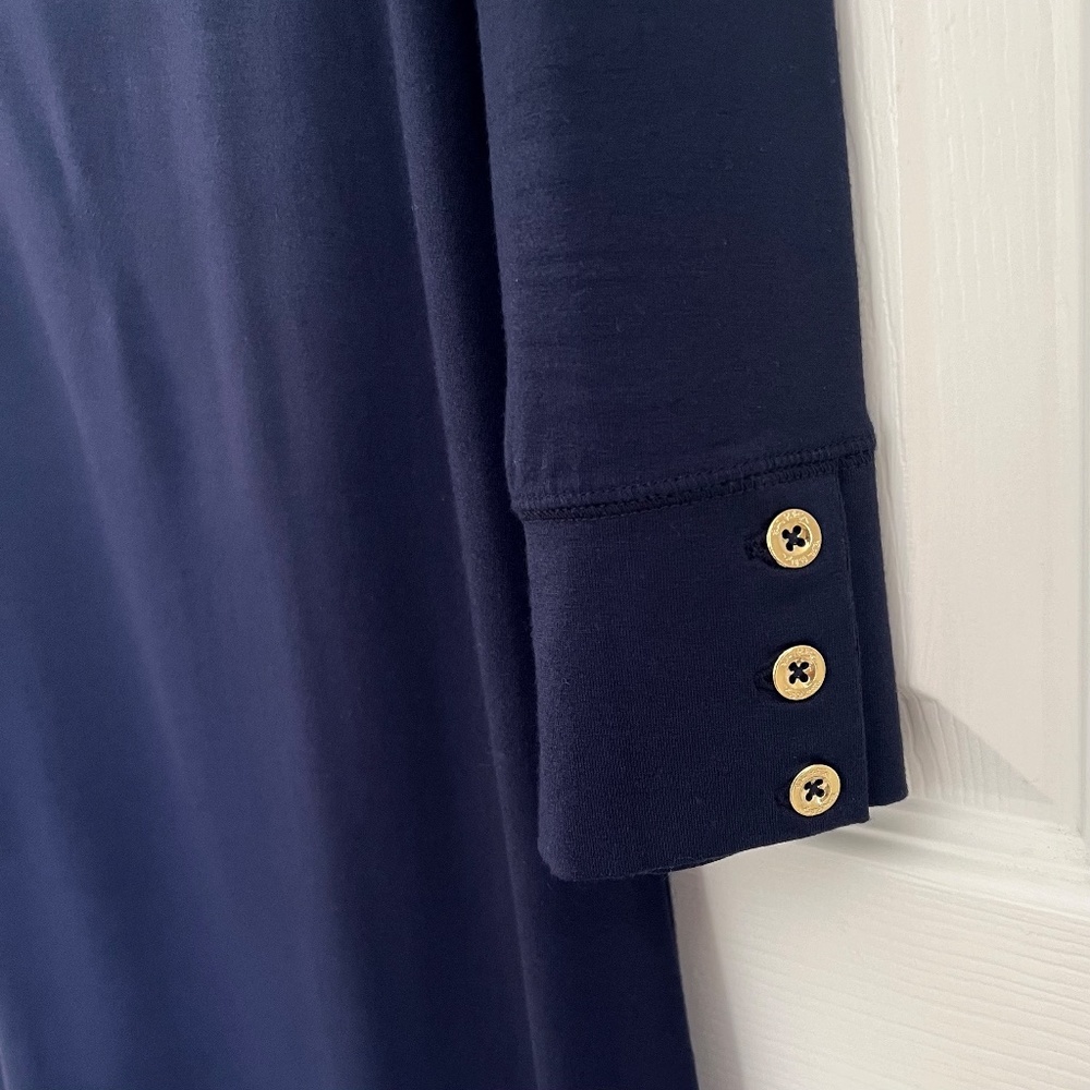 π Lilly Pulitzer Navy Dress ~ NWOT ~ Size M π - Picture 8 of 12